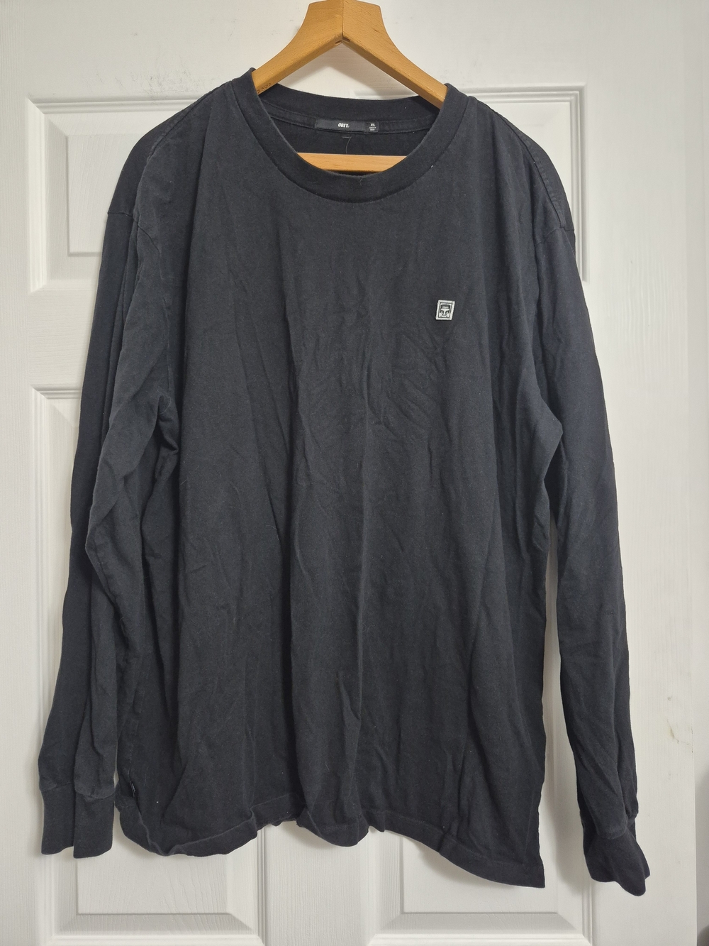 Obey Men's Long Sleeve Tee - Black